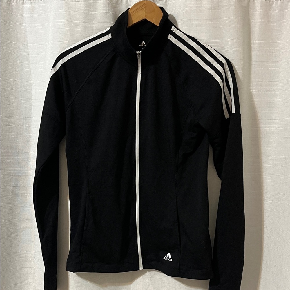 Adidas Black and White Women's Jacket